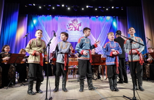 XVI городской фестиваль «С оркестром Струны Руси поют и играют дети»