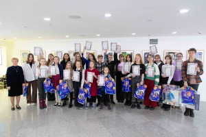 Церемония награждения победителей Международного конкурса детского изобразительного творчества «Ликующий мир красок».