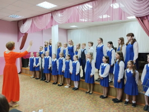 Отчётный концерт детских хоровых коллективов